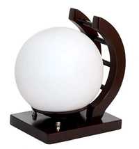 Das-P-WL Imperial Gen-2040 Wall Lamp, Brown - WOODEN, BROWN, WHITE, NA